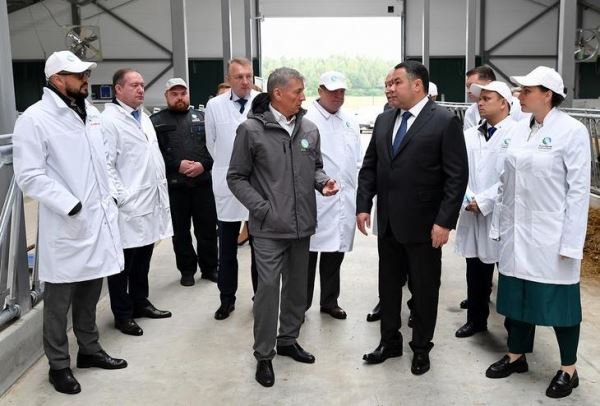 В Тверской области открыта племенная ферма более чем на 800 голов КРС породы-рекордсмена