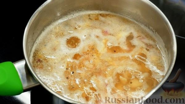 "Нецветной" суп из топинамбура